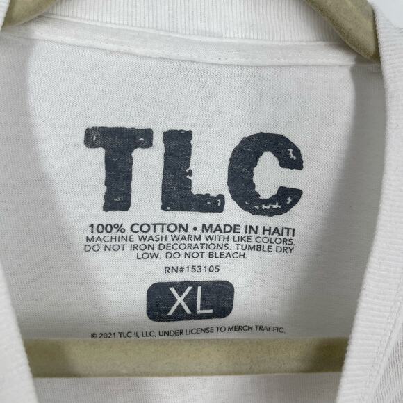TLC Graphic Band Tee Short Sleeve T-Shirt Women's Size XL NWOT - Picture 5 of 7